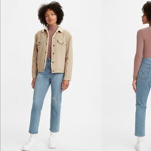 Levi's Light Blue Straight Leg Jeans